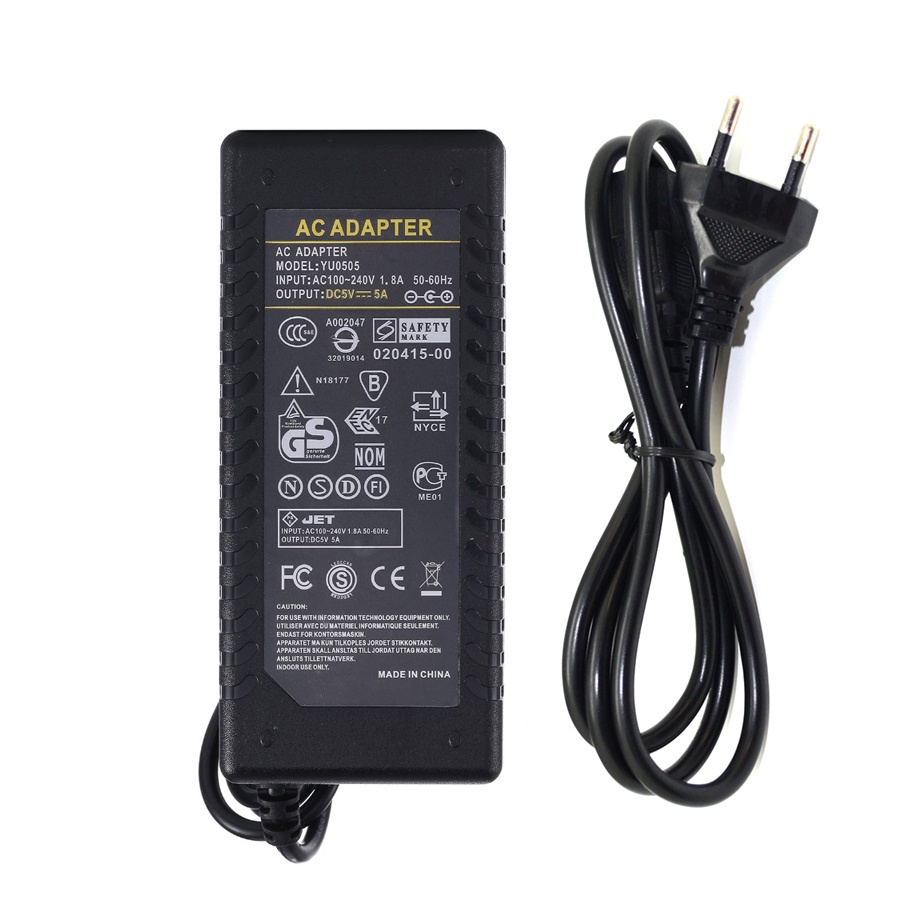 Bộ Chuyển Đổi Nguồn Đèn led DC AC 5V 5A 5A Chuyên Dụng