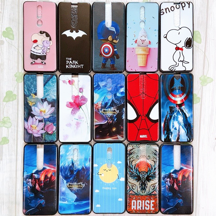 Ốp lưng in hình cute vali dẻo Oppo F11 pro