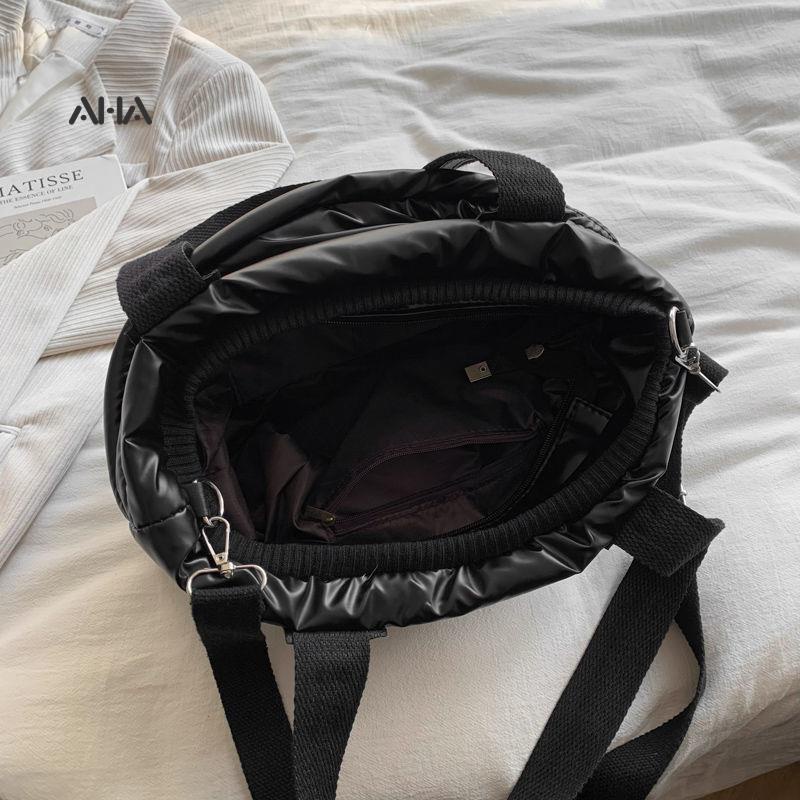 Túi xách AHA official cotton phong cách Hàn Quốc cho nữ