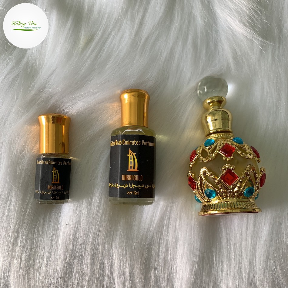 Tinh dầu nước hoa Dubai - Dung tích 5ml 15ml 17ml - Tặng kèm chai vial 2ml hương tùy chọn | Thế Giới Skin Care