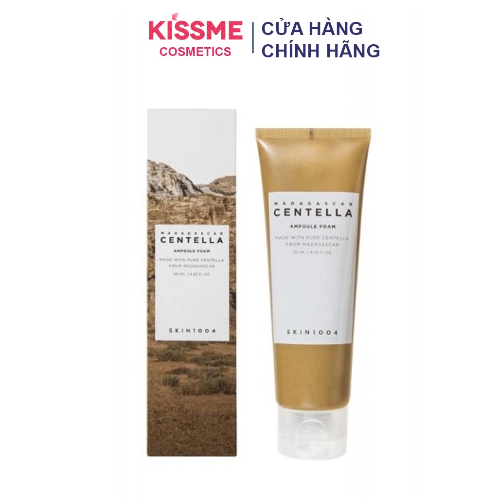 (NHẬP KHẨU CHÍNH HÃNG) Sữa Rữa Mặt Lành Tính SKIN1004 MADAGASCAR CENTELLA AMPOULE FOAM