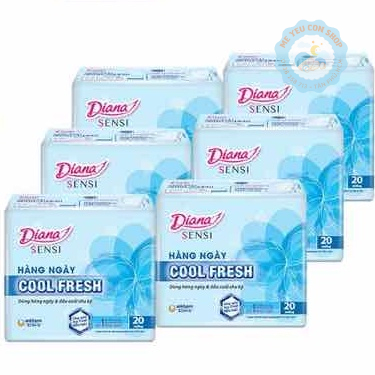 [Tặng 2 miếng] Băng vệ sinh hằng ngày Diana Sensi 20 MIẾNG