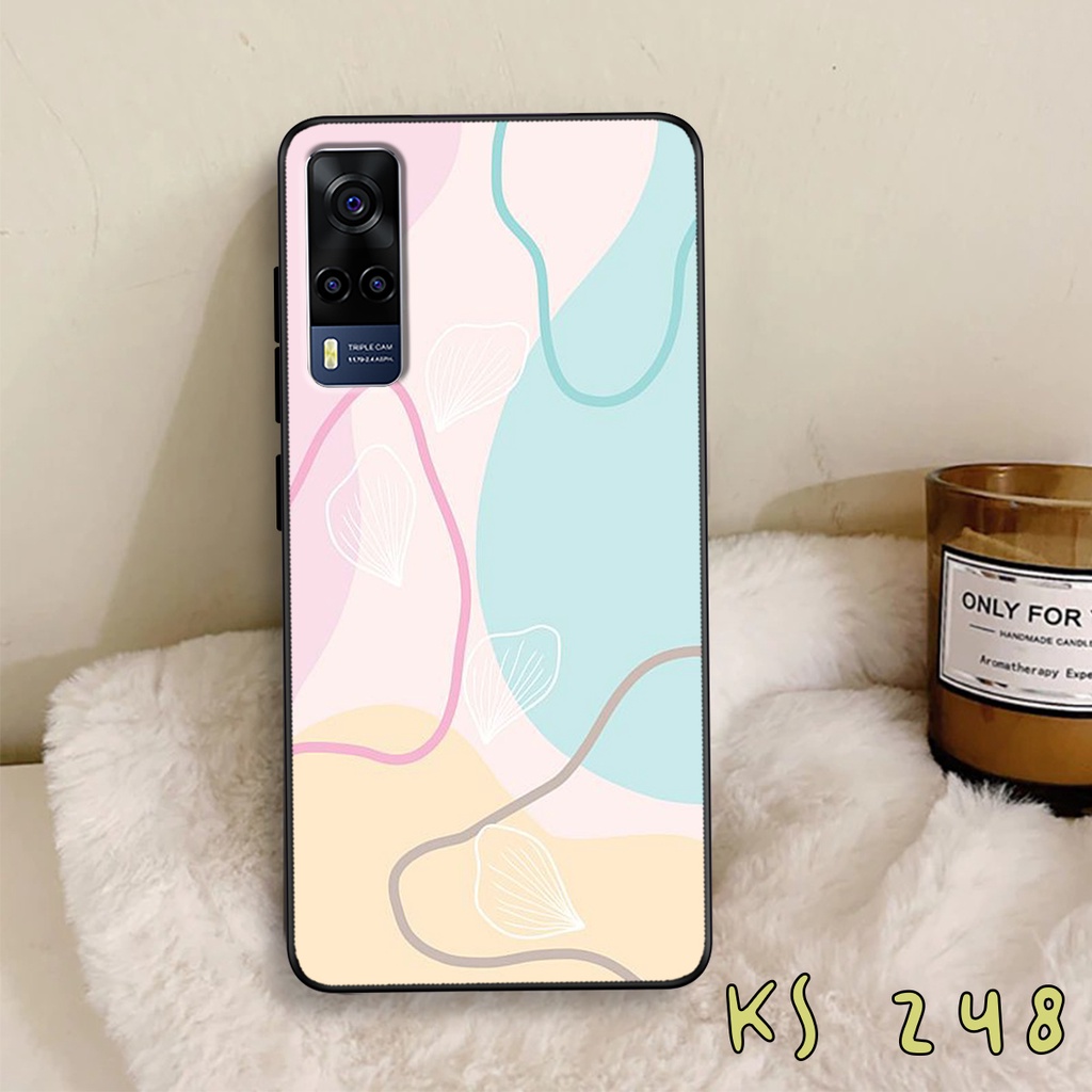 Ốp lưng Vivo Y72 5G - Y51 2020 - Y53s - Ốp lưng vivo in hình nhiều màu sắc, cá tính - Lưng nhám viền TPU