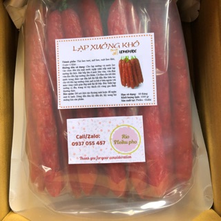 500gr lạp xưởng khô
