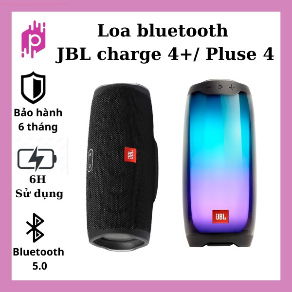 Loa Bluetooth Không Dây Charge Mini 4+ / Pluse 4 [ BH 6 tháng ] Nghe Nhạc Hay Âm Thanh Chất Lượng Hỗ Trợ Cắm Thẻ Nhớ