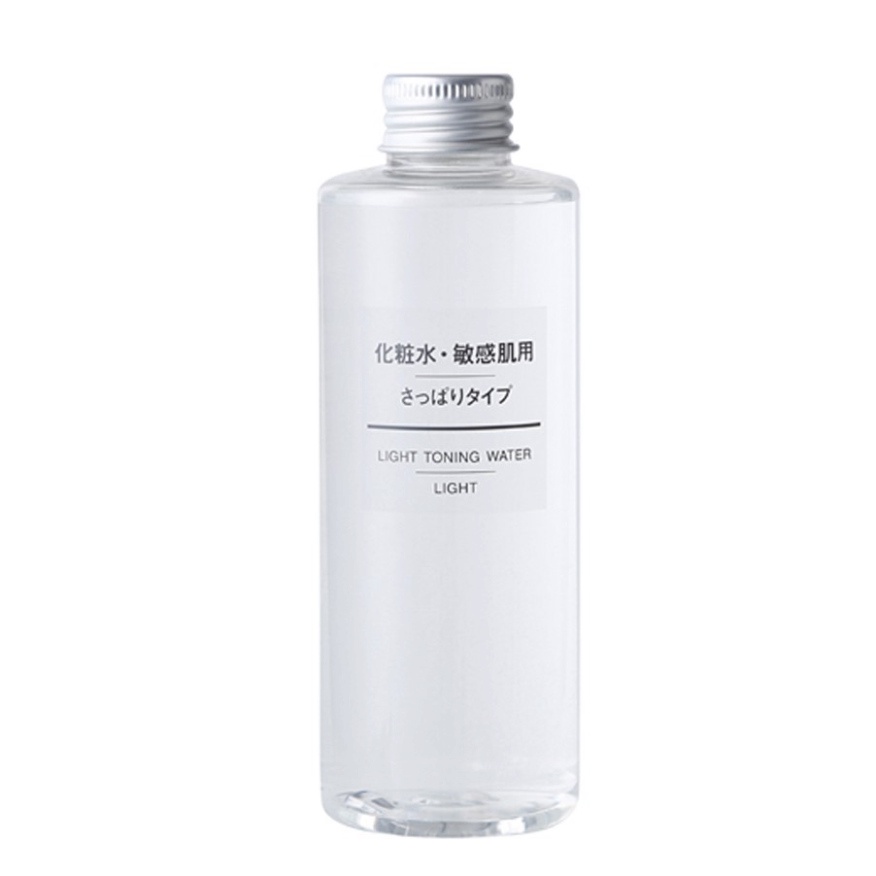 Nước Hoa Hồng Muji Light Toning Water Light Dành Cho Da Dầu