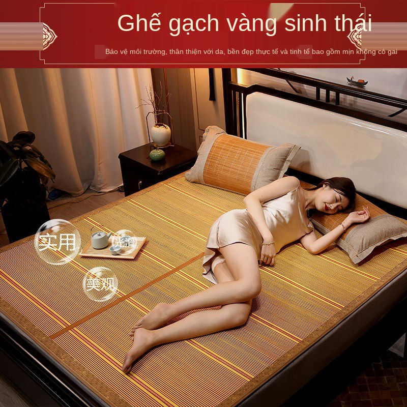 chiếu trúc mùa hè 1,8 mét 2 giường có thể gập lại 1,5 rơm nhà 1,2 ghế ký túc xá sinh viên đơn