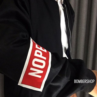 [Ảnh thật] Áo khoác Bomber NOPE.MK (Hàng Design) [Miustore]