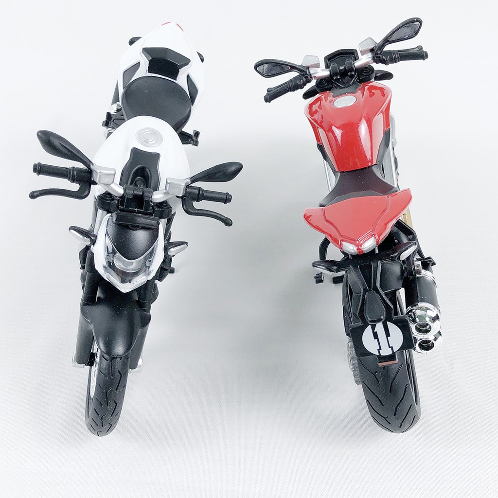 Mô hình xe Moto Ducati Streetfighter tỉ lệ 1:12 Hãng H1toys