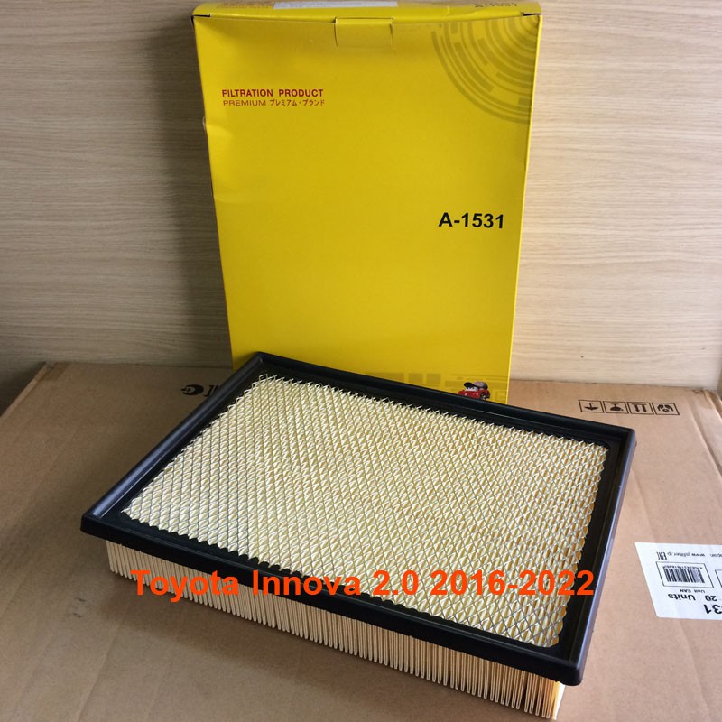 Lọc gió động cơ Toyota Innova 2.0 2016, 2017, 2018, 2019, 2020, 2021, 2022 mã A1531 JS Asakashi