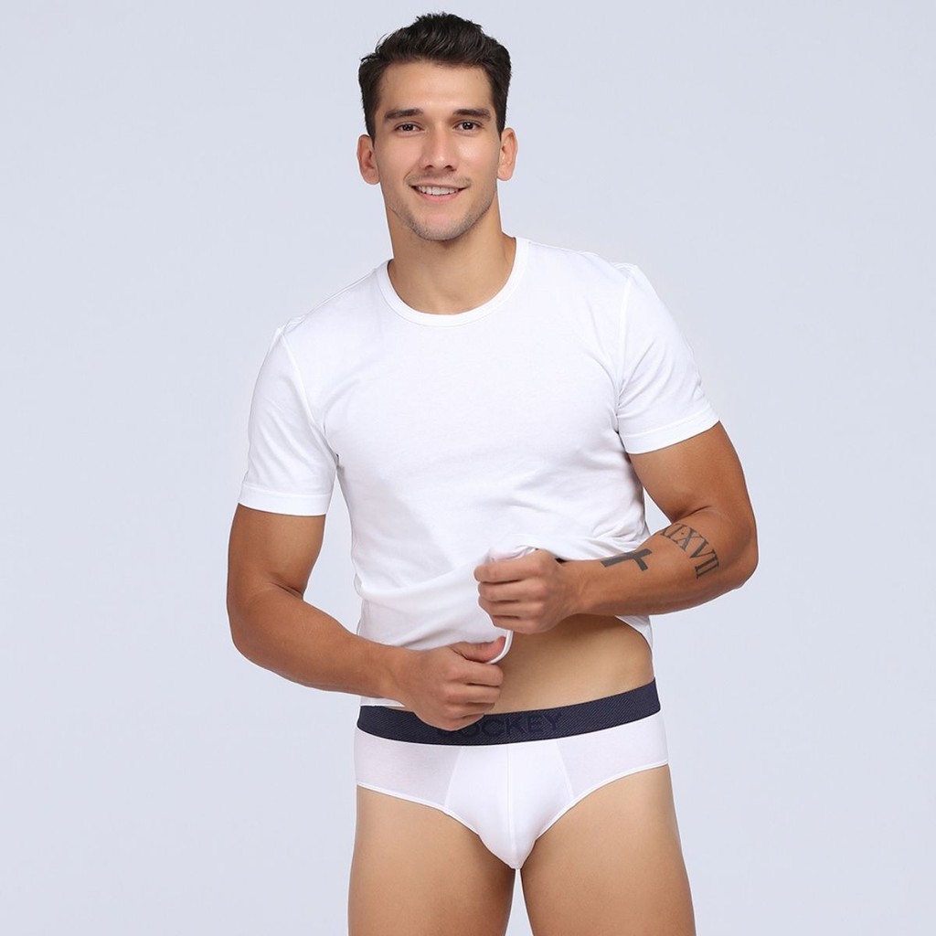 Quần Lót Nam Jockey Tam Giác Bản To Thun Cotton Mềm Mại Thoáng Mát - JIMB7112