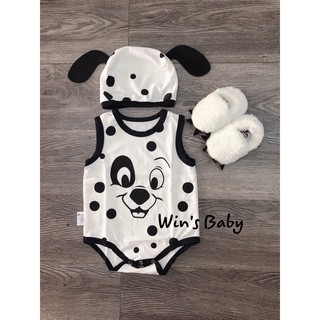 Bodysuit tạo hình Chó đốm đáng yêu cho bé