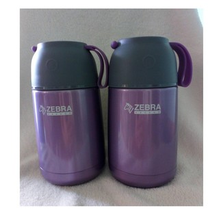 Bình Ủ Cháo Cao Cấp Zebra Vaccum Thái Lan 0.45L