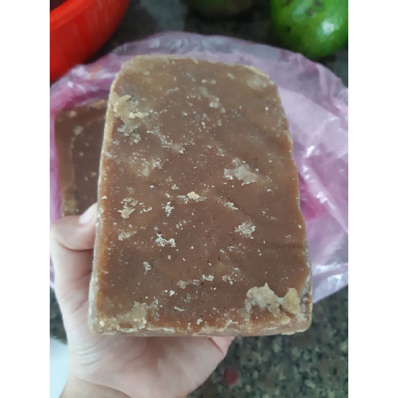 đường mía thô 1kg ( đường phên hay đường đỏ)