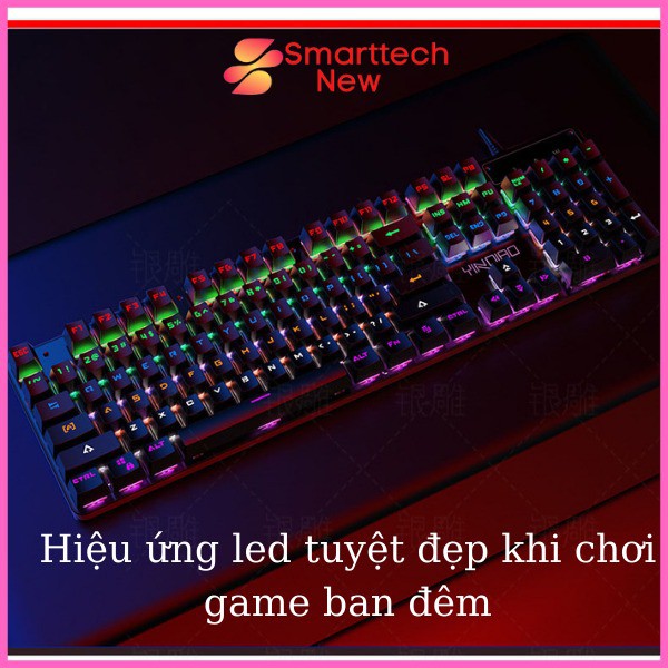 Bàn Phím Cơ Gaming Phím Blue Switch Thế Hệ Cơ New 2022, Phù Hợp Chơi Game Và Làm Việc Văng Phòng