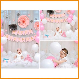 Dây Cờ Chữ Happy Birthday Ép Kim