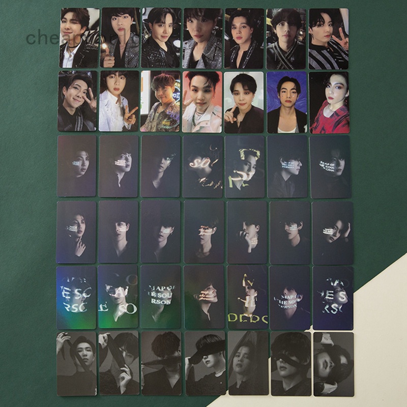 Set 6 / 7 Thẻ Ảnh Lomo In Hình Thành Viên Nhóm Bts