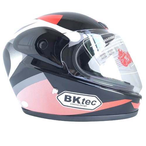 Nón bảo hiểm fullface kính trong suốt - Giá siêu hạt rẻ - Hàng chính hãng BKtec - BK30 - Bảo hành 12 tháng