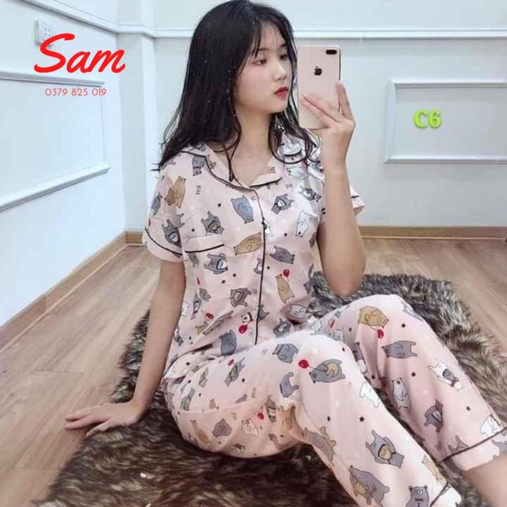 SaleBộ ngủ Pijama(Quần Dài-Tay Cộc) Kate Thái Cao Cấp Loại 1