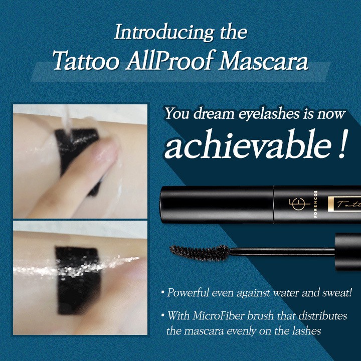 FORENCOS Tattoo All Proof Mascara Waterproof 8g | BigBuy360 - bigbuy360.vn