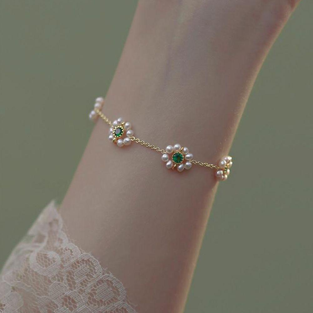 Vòng Tay Thủ Công Dễ Thương Phong Cách Pháp Độc Đáo Cho Nữ