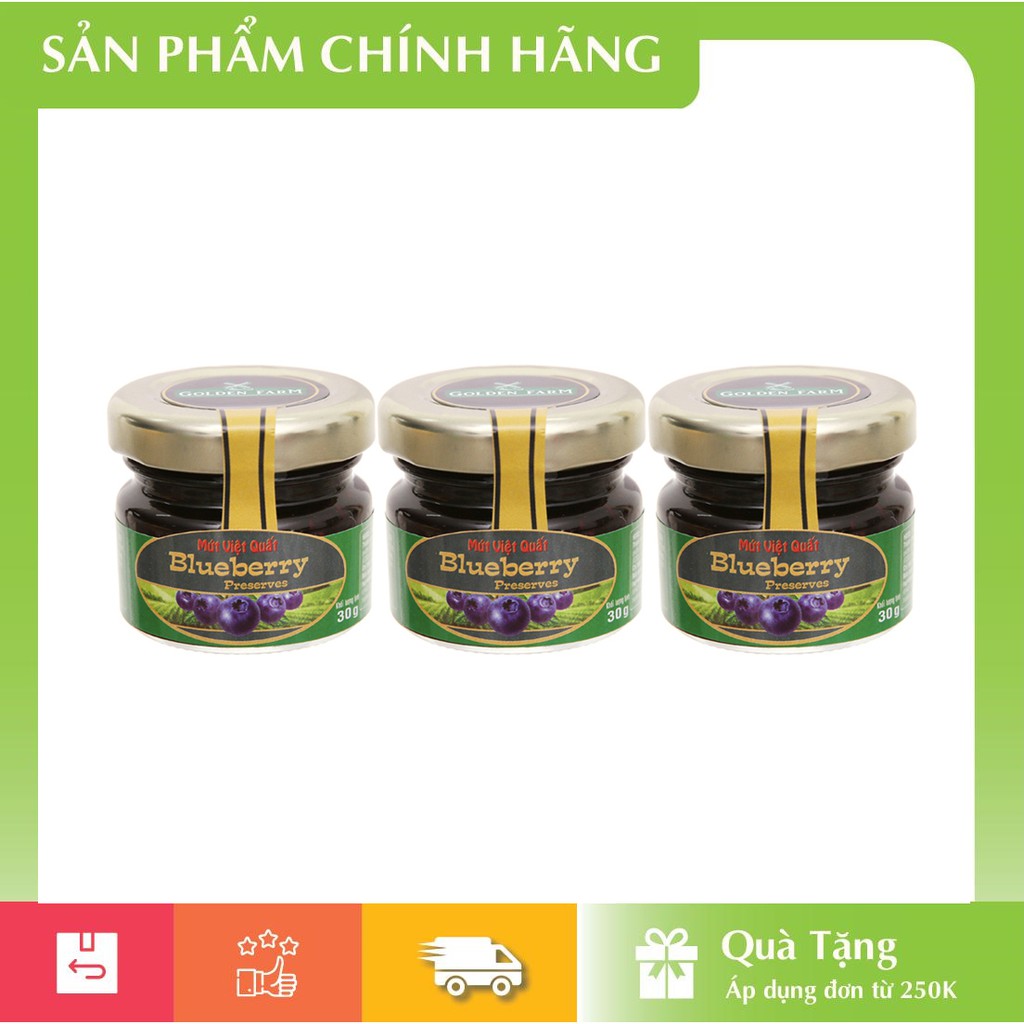 [HÀNG CHÍNH HÃNG] Mứt Việt Quất Golden Farm