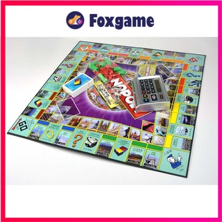 Cờ Tỷ Phú Monopoly Here & Now - The World Edition Có Máy ATM Tính Tiền