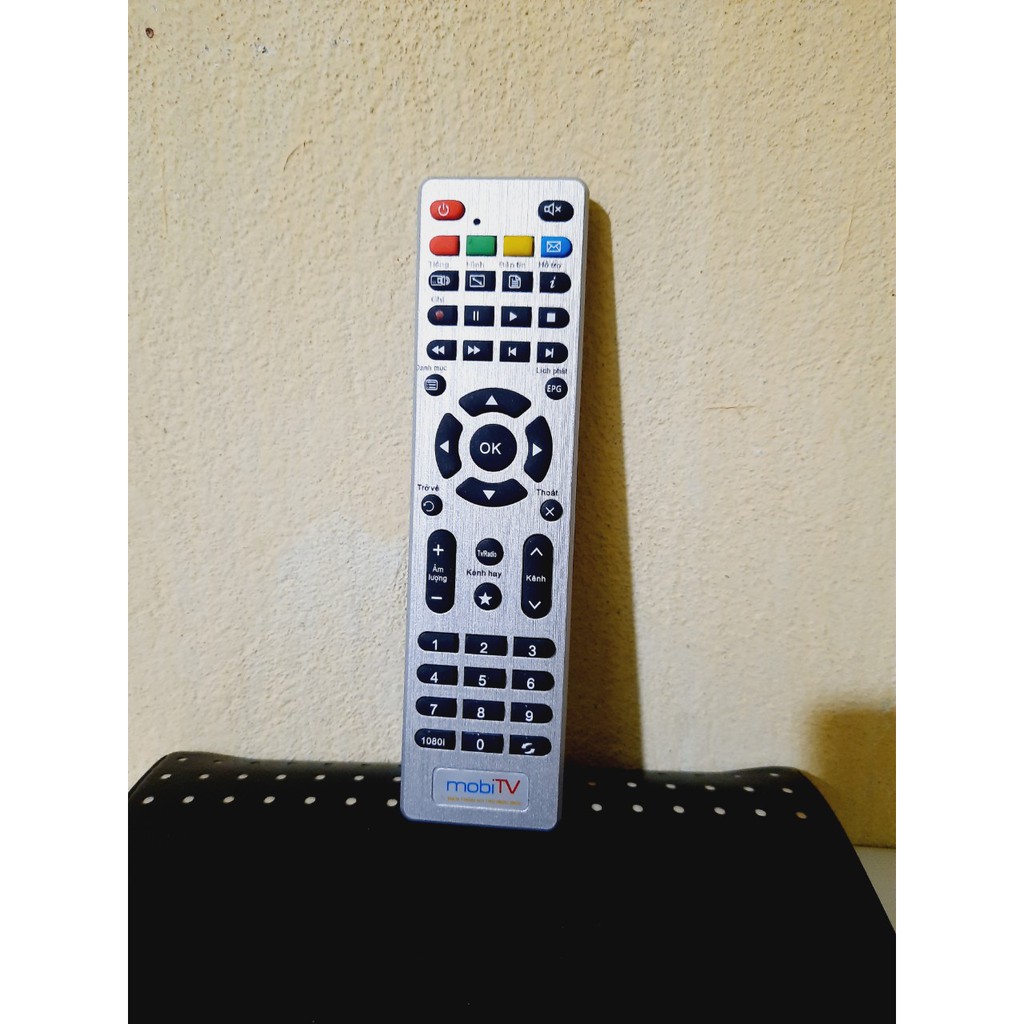 Remote Điều khiển đầu thu MobiTV - Hàng chính hãng mới 100% Tặng kèm Pin