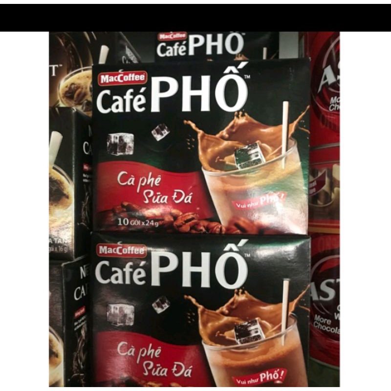 Cà Phê Phố ( cà phê sữa - Cà phê đen đá)