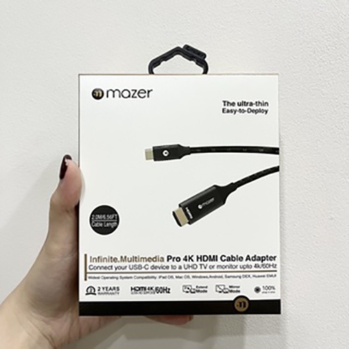 DÂY CÁP MAZER USB-C TO HDMI 4K/60HZ