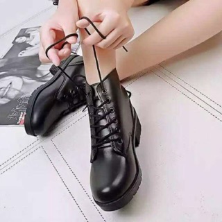 Giầy boot nữ, bốt chiến binh cao cấp( kèm video)