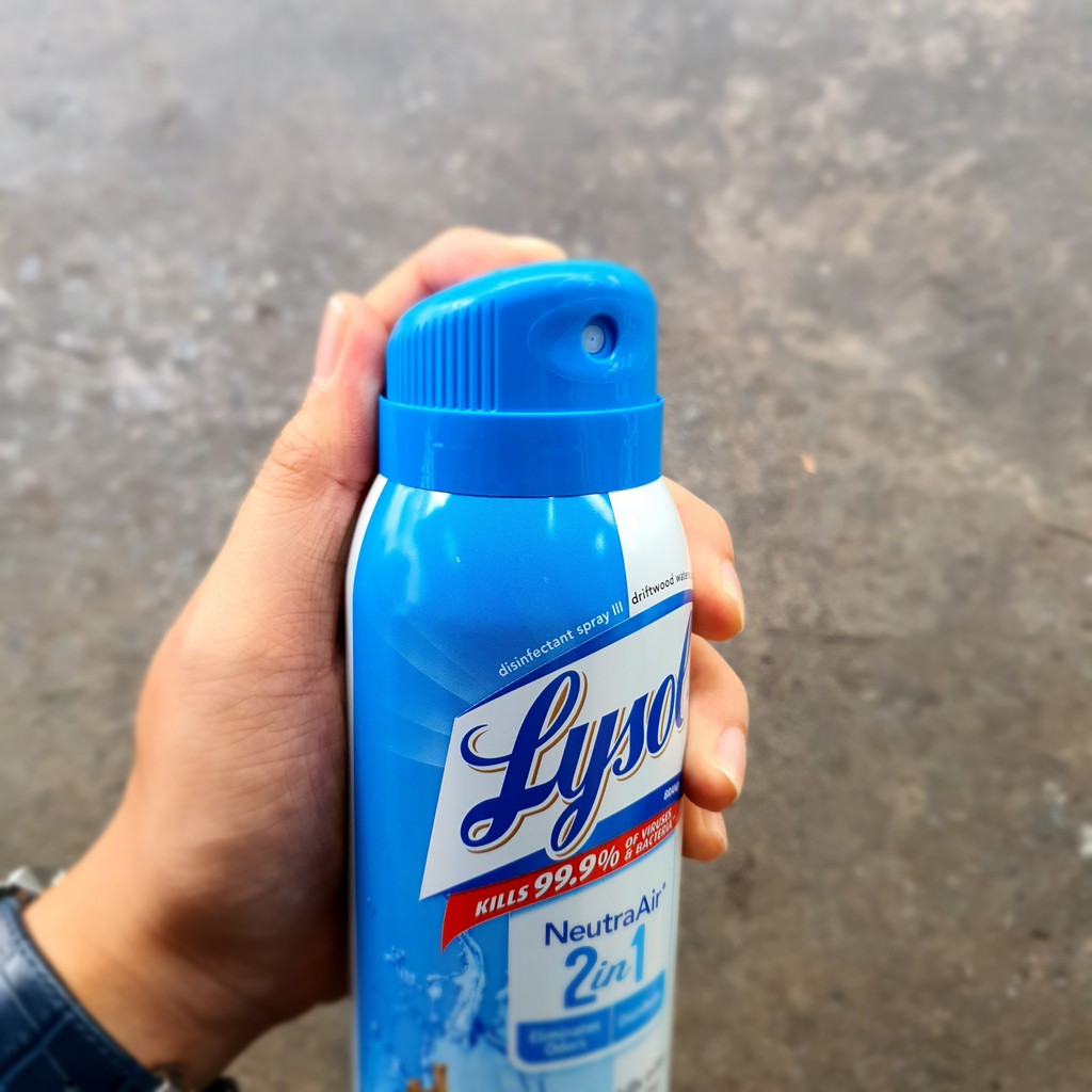 Lysol xịt phòng Neutra Air 2 in 1 khử trùng khử mùi ( hàng Mỹ )