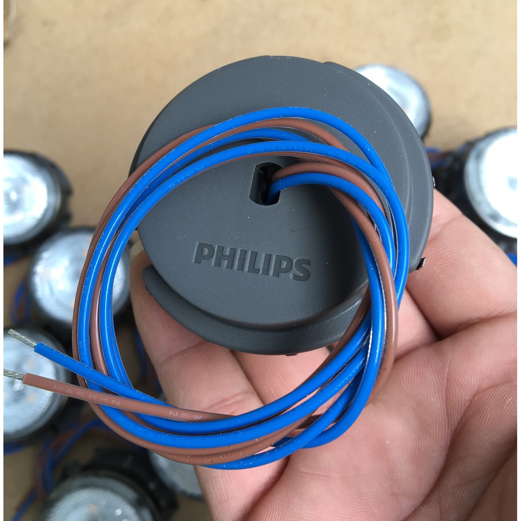 Đèn Led Philips, Ánh Sáng Ấm 3000k,  Điện 220v, Công Xuất 3w