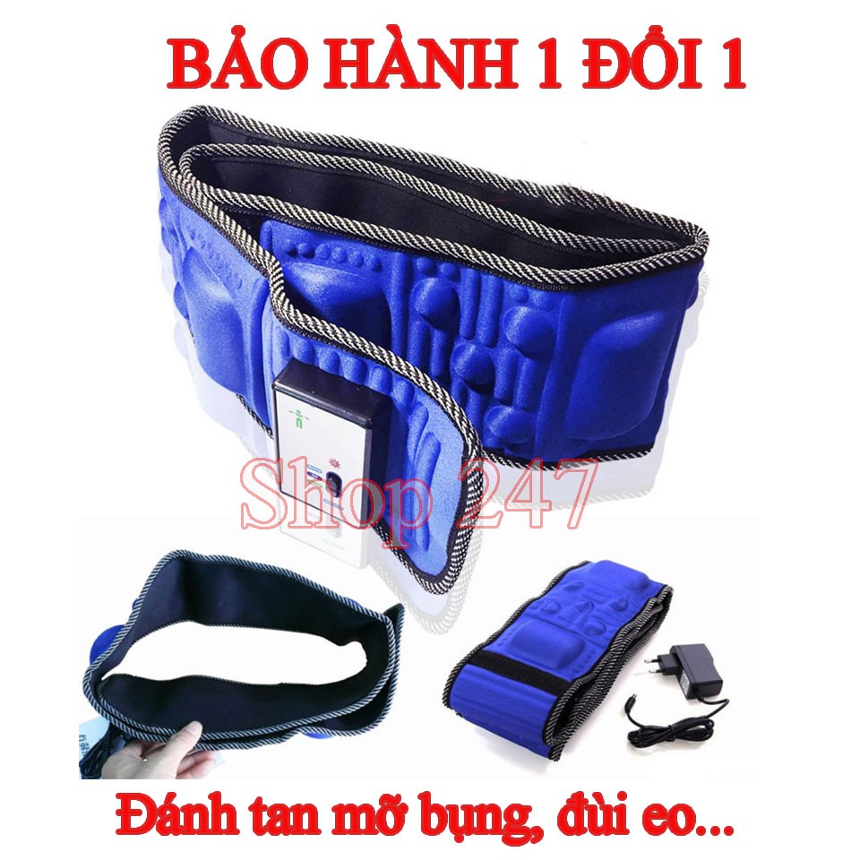 Đai Massage đánh tan, giảm mỡ bụng X5 bảo hành 6 tháng 1 đổi 1