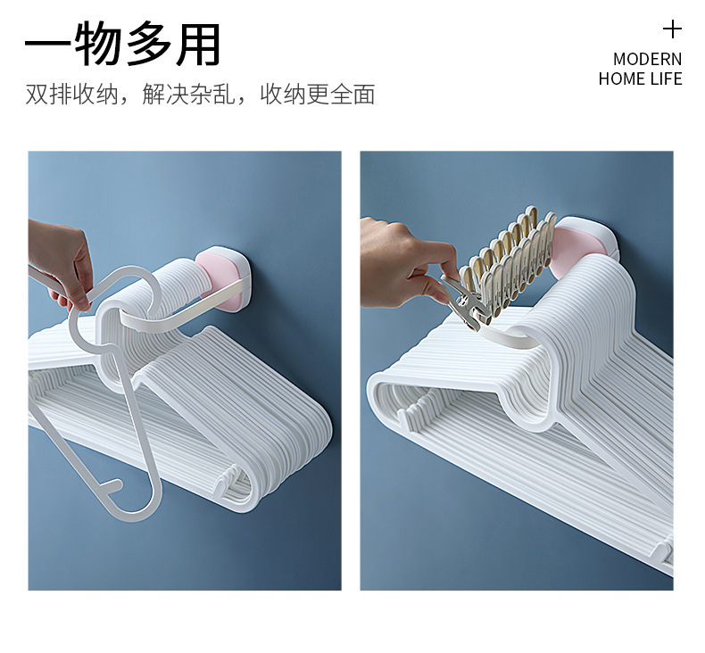 Hanger Storage Organizer Ban công Hook để Dry Hanger Giá lưu trữ có thể gập lại