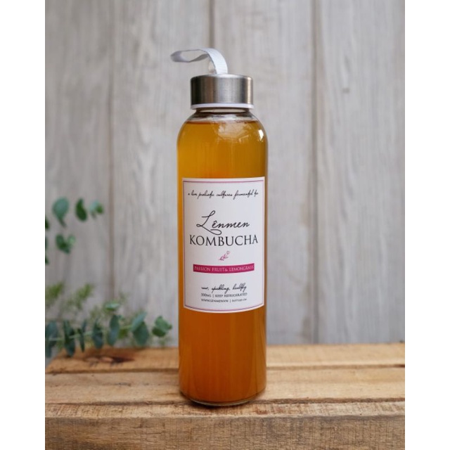 Trà lên men Kombucha 1 Lít - chứa lợi khuẩn,men vi sinh