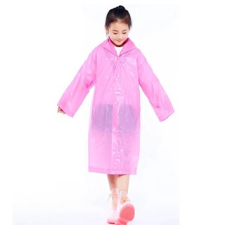 [BN123] Áo mưa trẻ em nhiều màu sắc đơn giản cho bé 4-10 tuổi nana
