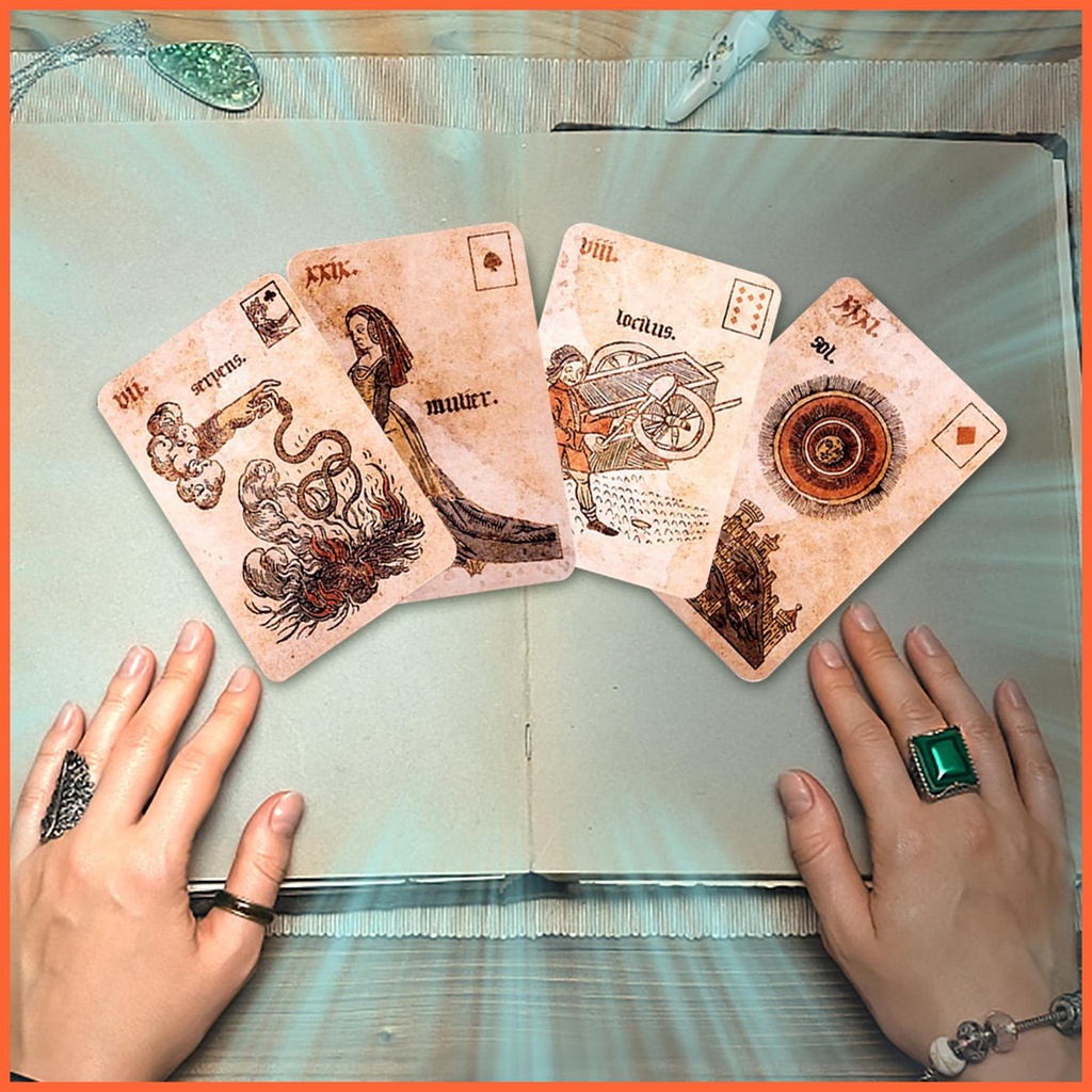 Mới Bộ Bài Tarot Tiếng Anh Bằng Silicon