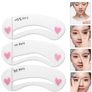 Sale 45% Bộ Khuôn Vẽ Chân Mày 3 Kiểu