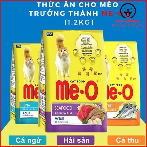 Thức Ăn hạt dạng viên Mèo lớn Me-O Adult 1.2kg Thái Lan