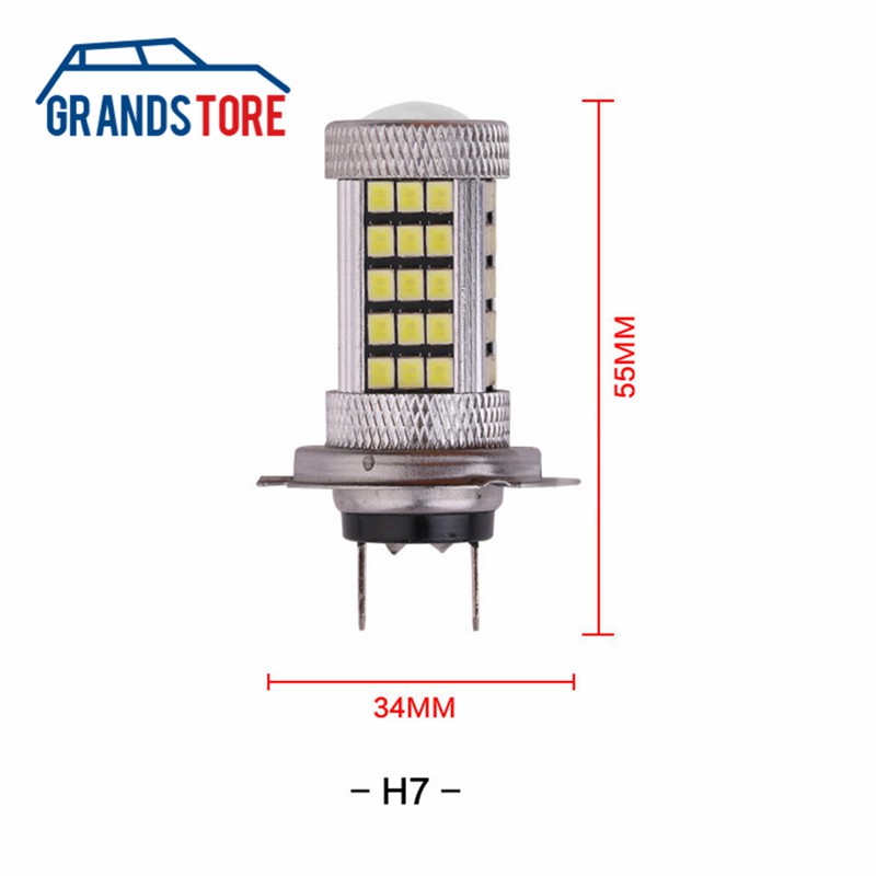 Gs Đèn Pha Led H4 / H7 / H11 / 9005 / 9006 12v 6000k Dc 63 Bóng Chất Lượng Cao Cho Xe Hơi