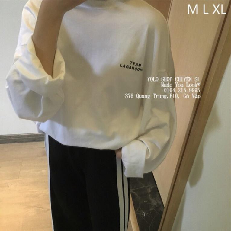 [RẺ VÔ ĐỊCH] Áo Thun Tay Dài Unisex Team Siêu Hot | BigBuy360 - bigbuy360.vn