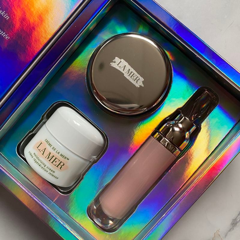 Bộ Ba Món Son Dưỡng Và Kem Dưỡng Môi 9g La Mer Classic 7ml