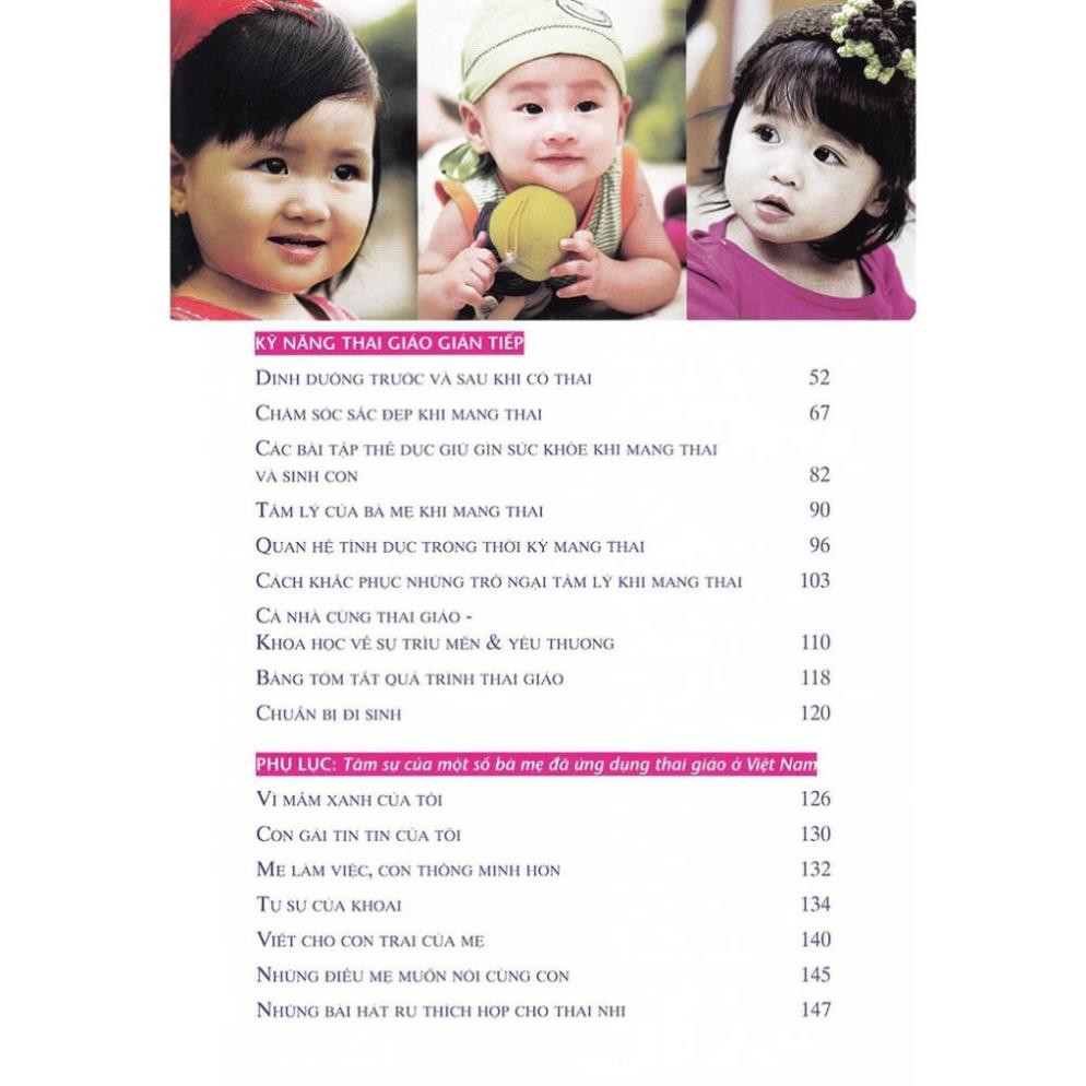 Sách First News - Thai Giáo - Phương Pháp Khoa Học Dạy Con Từ Trong Bụng Mẹ (Tái Bản)