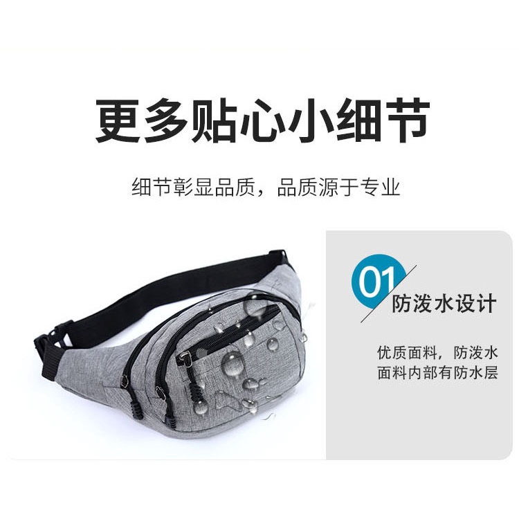 Túi đeo chéo ngực thiết kế nhỏ nhắn thời trang cá tính cho nam nữ