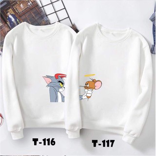 Áo đôi thu đông hài hước, giá 2 áo