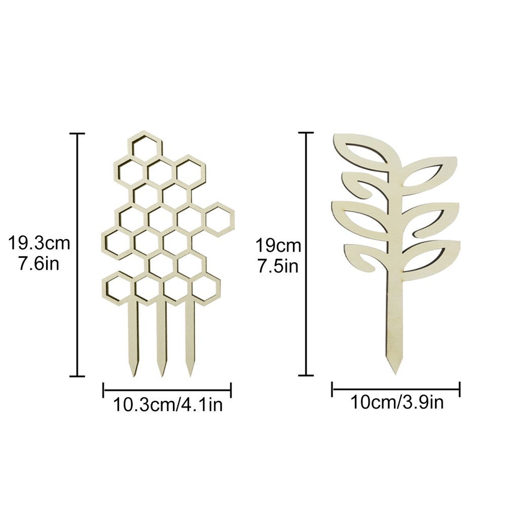 Bộ 3 Giá Đỡ Chậu Hoa Bằng Gỗ Tiện Dụng