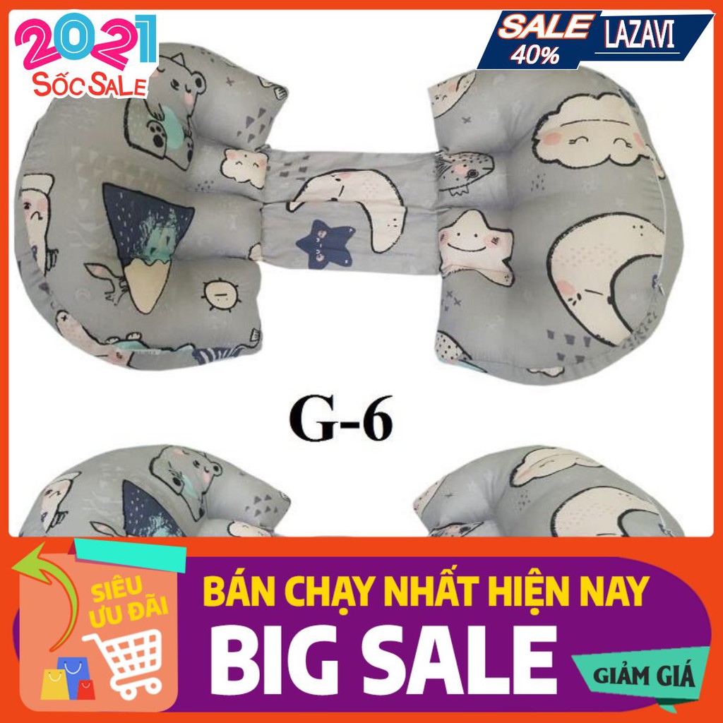 [Free ship-Giá sốc]Gối ôm bà bầu cánh tiên nâng bụng bà bầu,màu CT016&lt;br&gt;