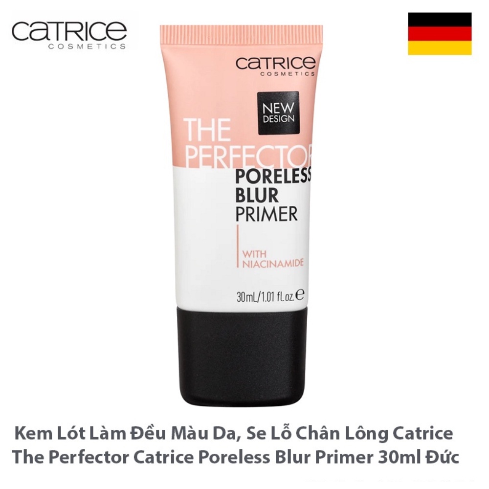 Kem lót trang điểm Catrice Primer kiềm dầu, che lỗ chân lông 30ml