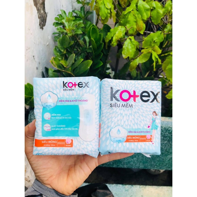 Băng vệ sinh Kotex gói 8 miếng